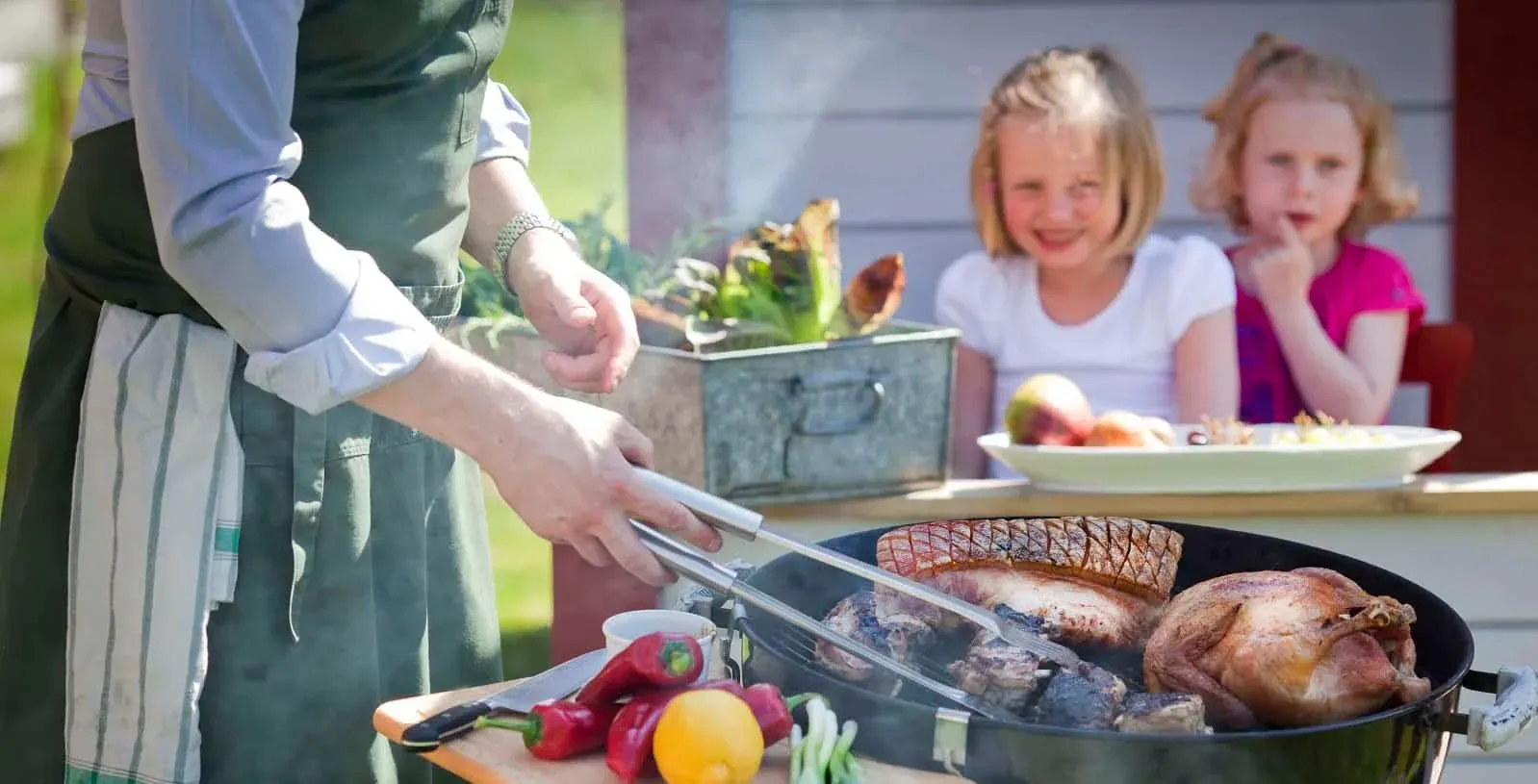 Grilla ribs Allt på grillen med Matkomfort