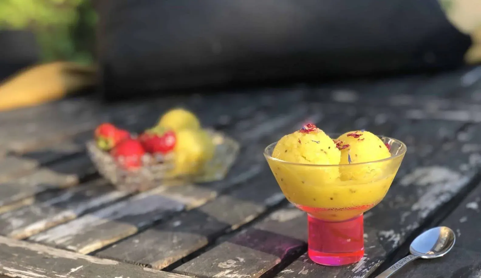 Enkel sorbet och glass utan glassmaskin