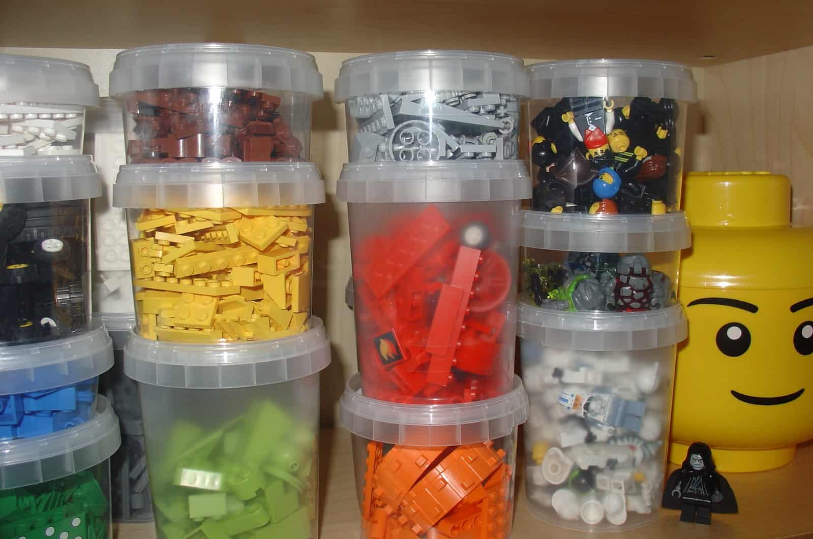 Återanvänd dina Matkomfortburkar till LEGO